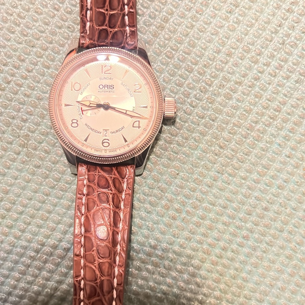 Oris Big Crown Small Second Pointer Day Authentic… - image 7